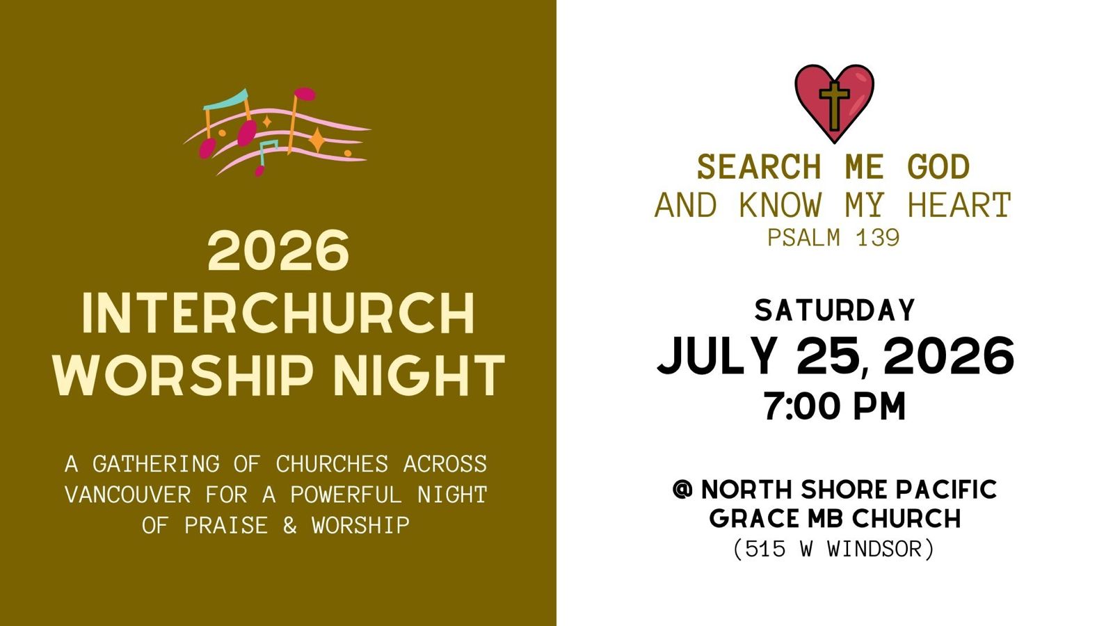 Interchurch Worship promo image